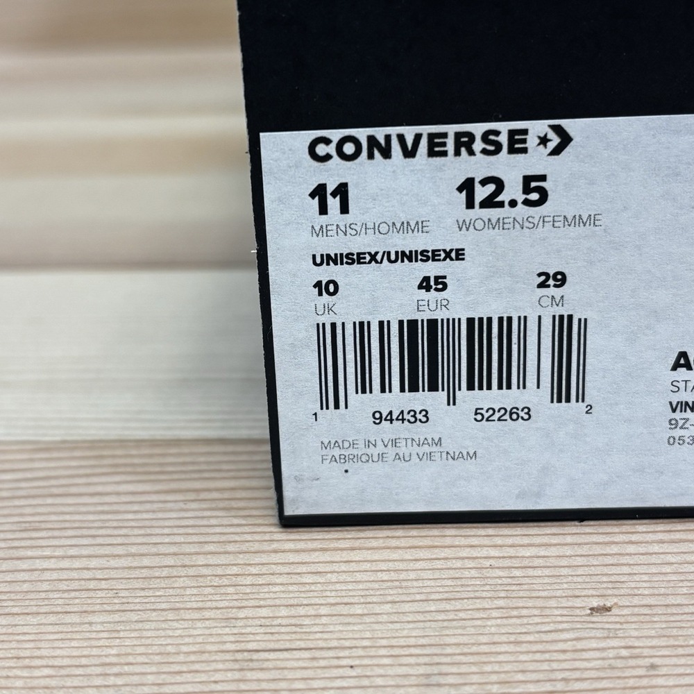 Converse Star Player 76 Low Canvas Shoes  Vtg White A01608C Men Sz 11 - Picture 9 of 9